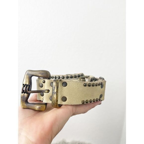 Leatherock Accessories - Leatherrock belt with studs